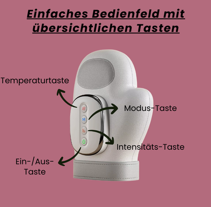 TheraPalm™ Relief - Elektrischer Handmassager mit Wärme & Kompression